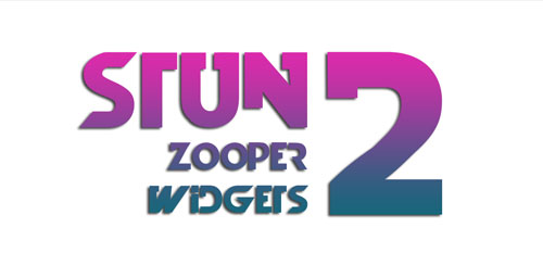 پوسته Stun Zooper Widgets 2