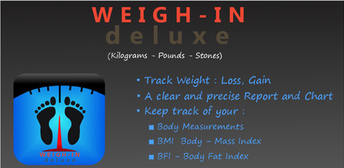 Weigh-In Deluxe Weight Tracker بهترین برنامه پیگیری وزن