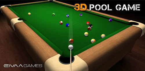 ۳D Pool Game بازی برای علاقه مندان به رشته ورزشی بیلیارد